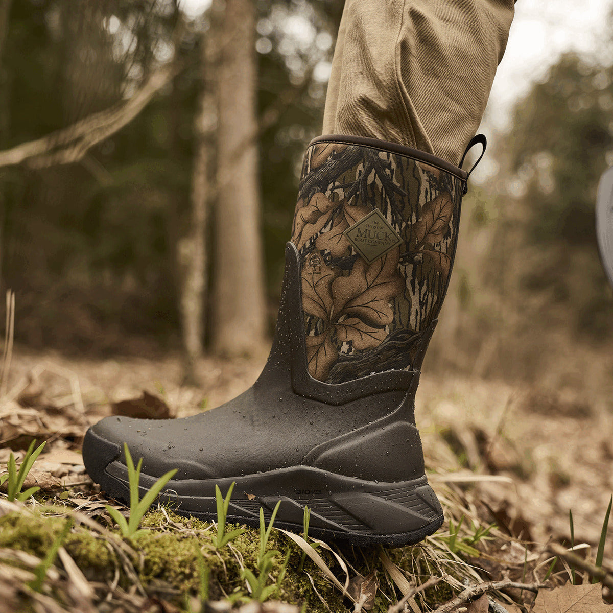 Outmax Men's 12" Outdoor Boot - Mossy Oak Fall Foliage | Muck Boot Company