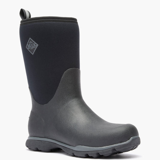 Men's Arctic Excursion Mid Boot - Black | Muck Boot Company