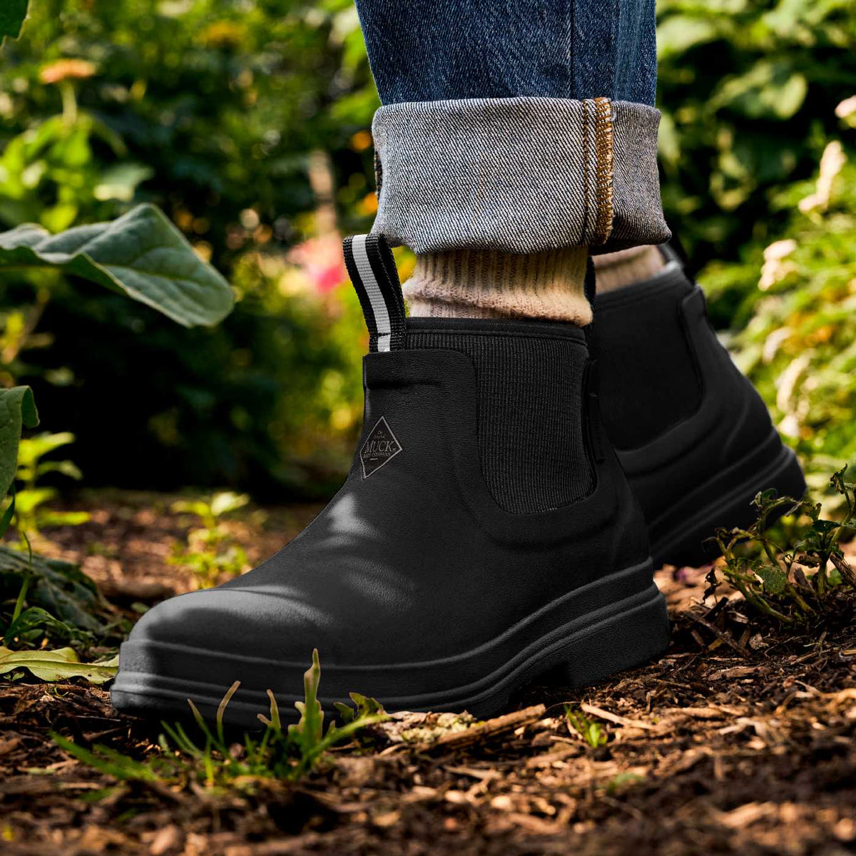 Rainscape Women's Chelsea Rain Boot - Black | Muck Boot Company