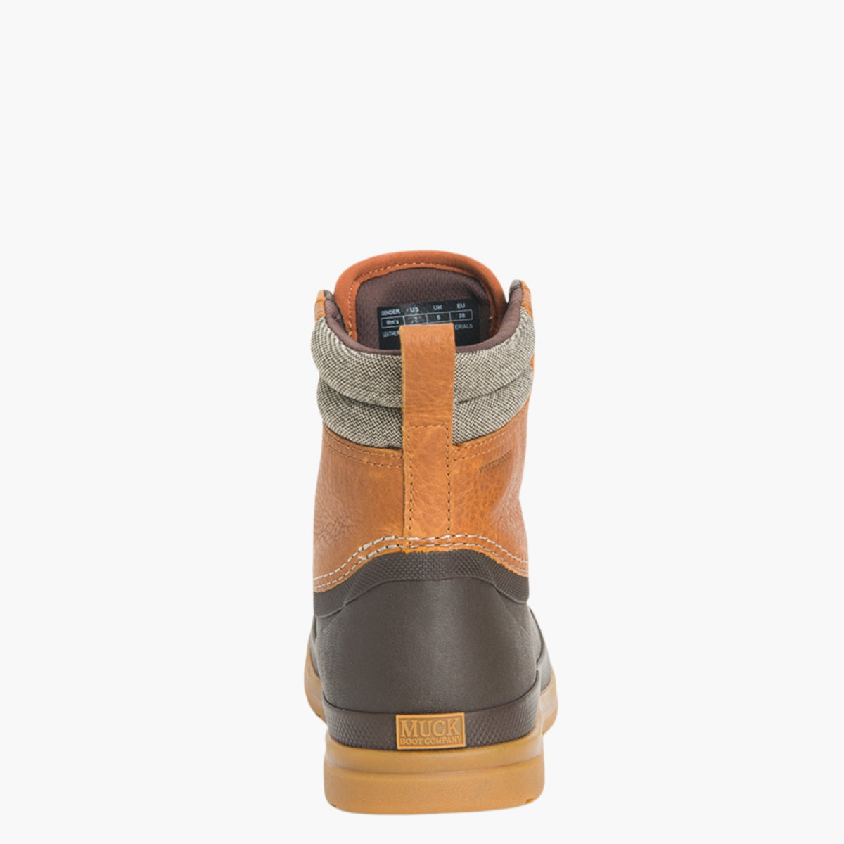 Women's Originals Leather Duck Boot - Tan/Dark Brown | Muck Boot Company