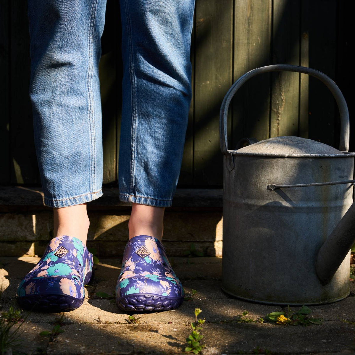 Women's Muckster Lite EVA Clog - Navy Floral | Muck Boot Company