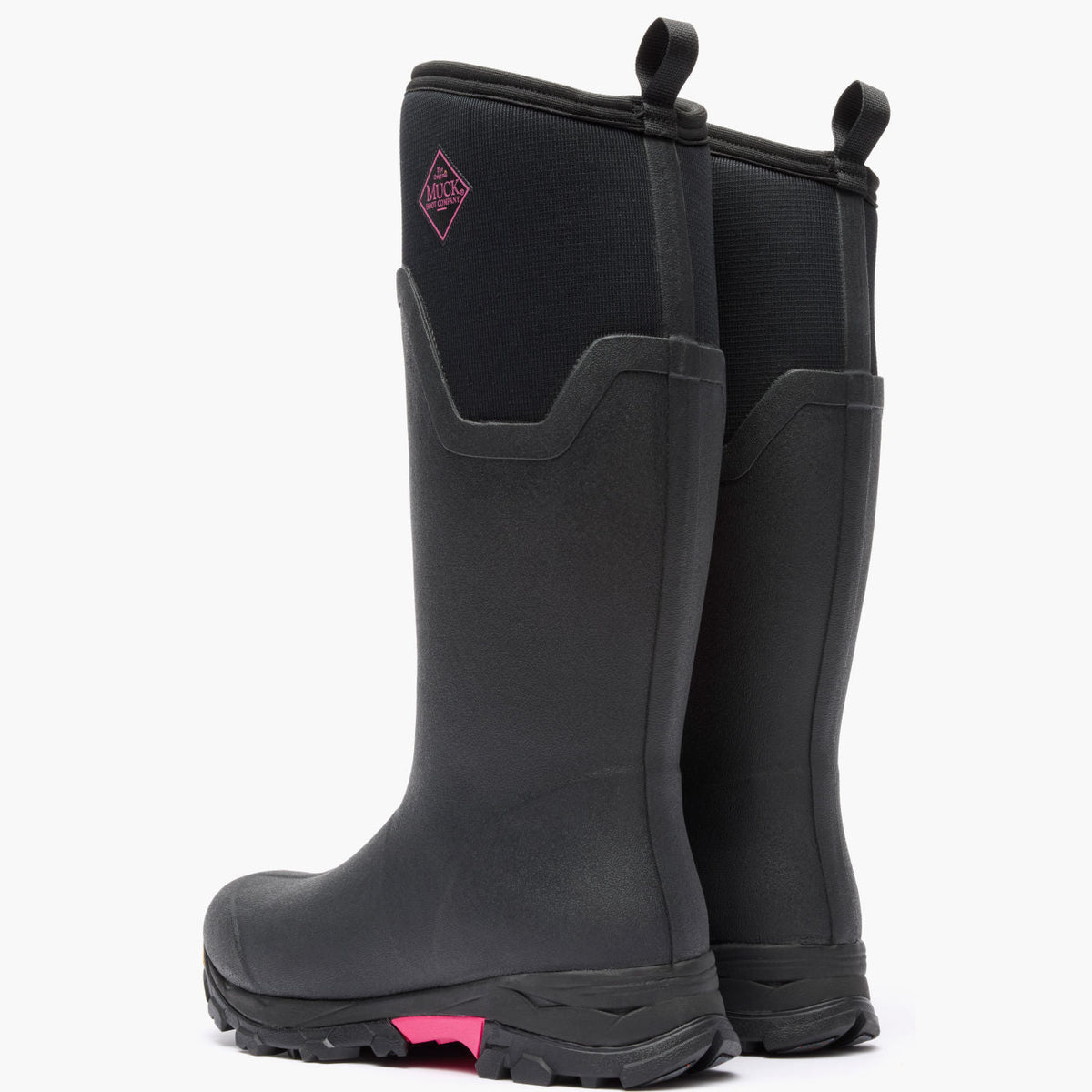 Women's Arctic Ice Tall Boot + Vibram Arctic Grip A.T. - Black/Pink | Muck Boot Company