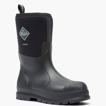 Men's Chore Classic Mid Work Boot - Black | Muck Boot Company