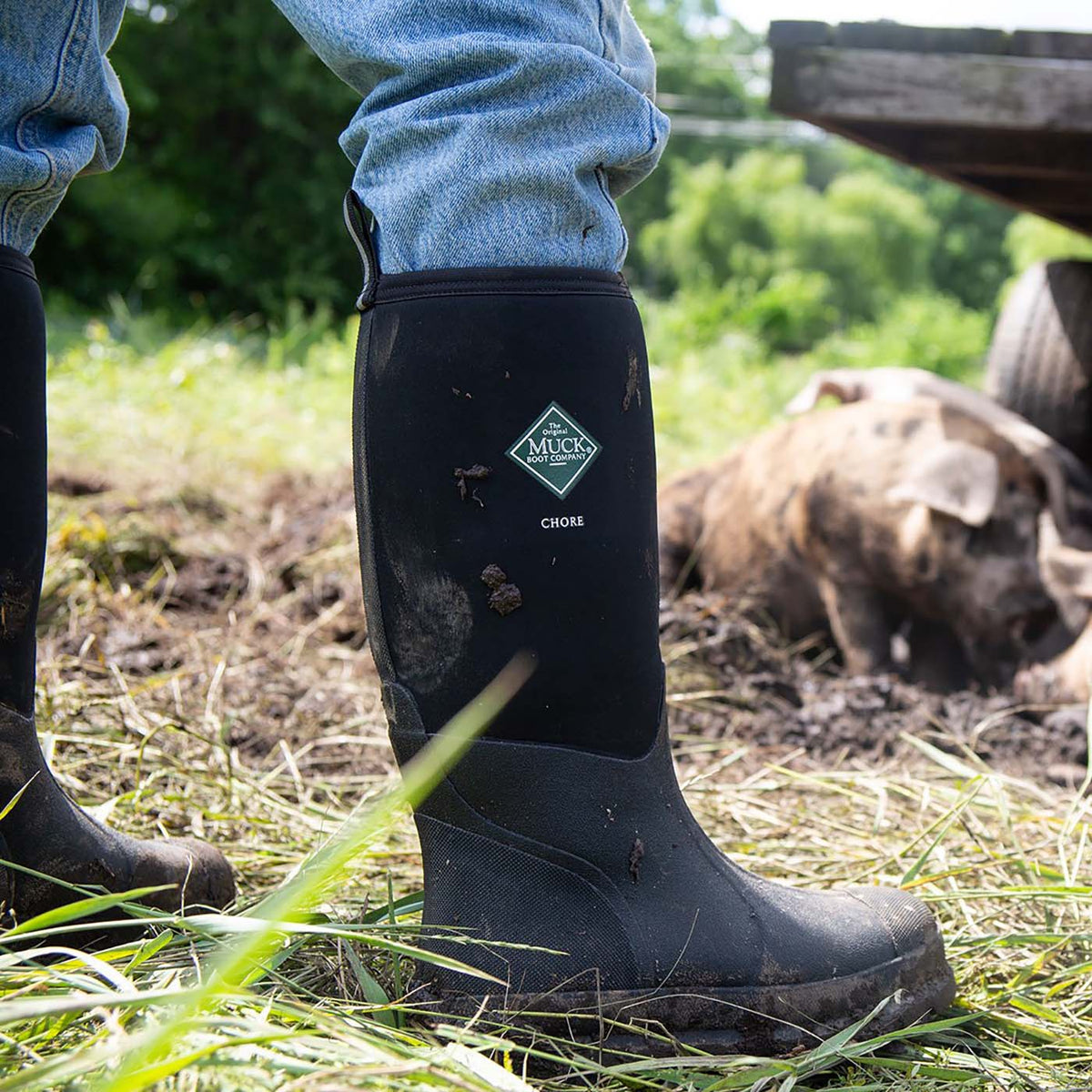 Men's Chore Classic Work Boot - Black | Muck Boot Company