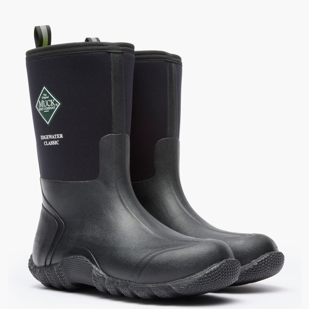 Men's Edgewater Classic Mid Boot - Black | Muck Boot Company