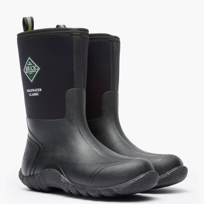 Men's Edgewater Classic Mid Boot - Black | Muck Boot Company