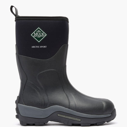 Men's Arctic Sport Mid Boot - Black | Muck Boot Company