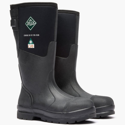 Chore Classic Men's Steel Toe XF (Wide Calf) - Black | Muck Boot Company