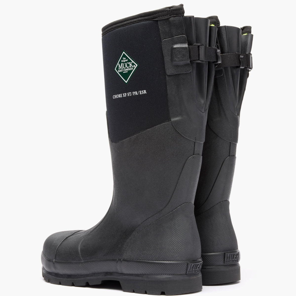 Chore Classic Men's Steel Toe XF (Wide Calf) - Black | Muck Boot Company