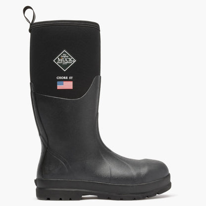 Chore Classic USA Men's Steel Toe Work Boot - Black | Muck Boot Company