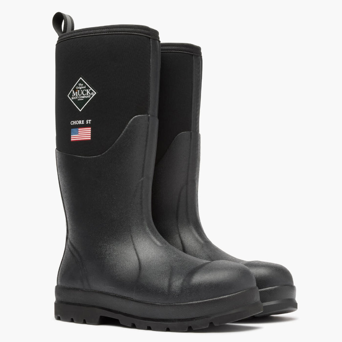 Chore Classic USA Men's Steel Toe Work Boot - Black | Muck Boot Company