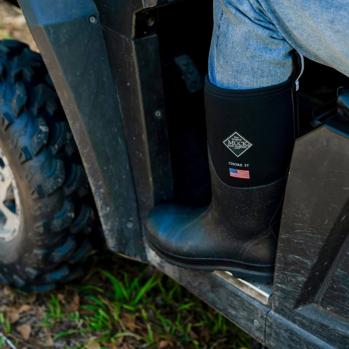 Chore Classic USA Men's Steel Toe Work Boot - Black | Muck Boot Company
