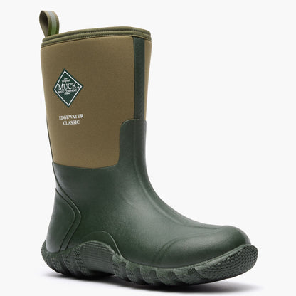 Men's Edgewater Classic Mid Boot - Moss | Muck Boot Company