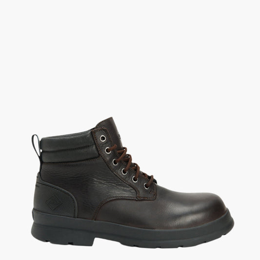 Men's Chore Farm Leather Comp Toe Chelsea Boot - Black Coffee | Muck Boot Company