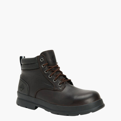 Men's Chore Farm Leather Comp Toe Chelsea Boot - Black Coffee | Muck Boot Company