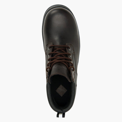 Men's Chore Farm Leather Comp Toe Chelsea Boot - Black Coffee | Muck Boot Company