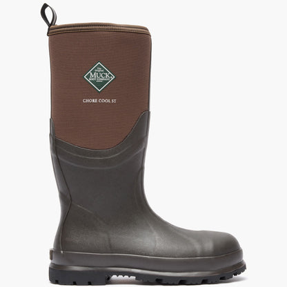 Chore Cool Men's Steel Toe Tall Boot - Brown | Muck Boot Company