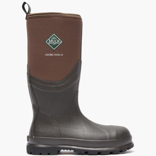 Chore Cool Men's Steel Toe Tall Boot - Brown | Muck Boot Company