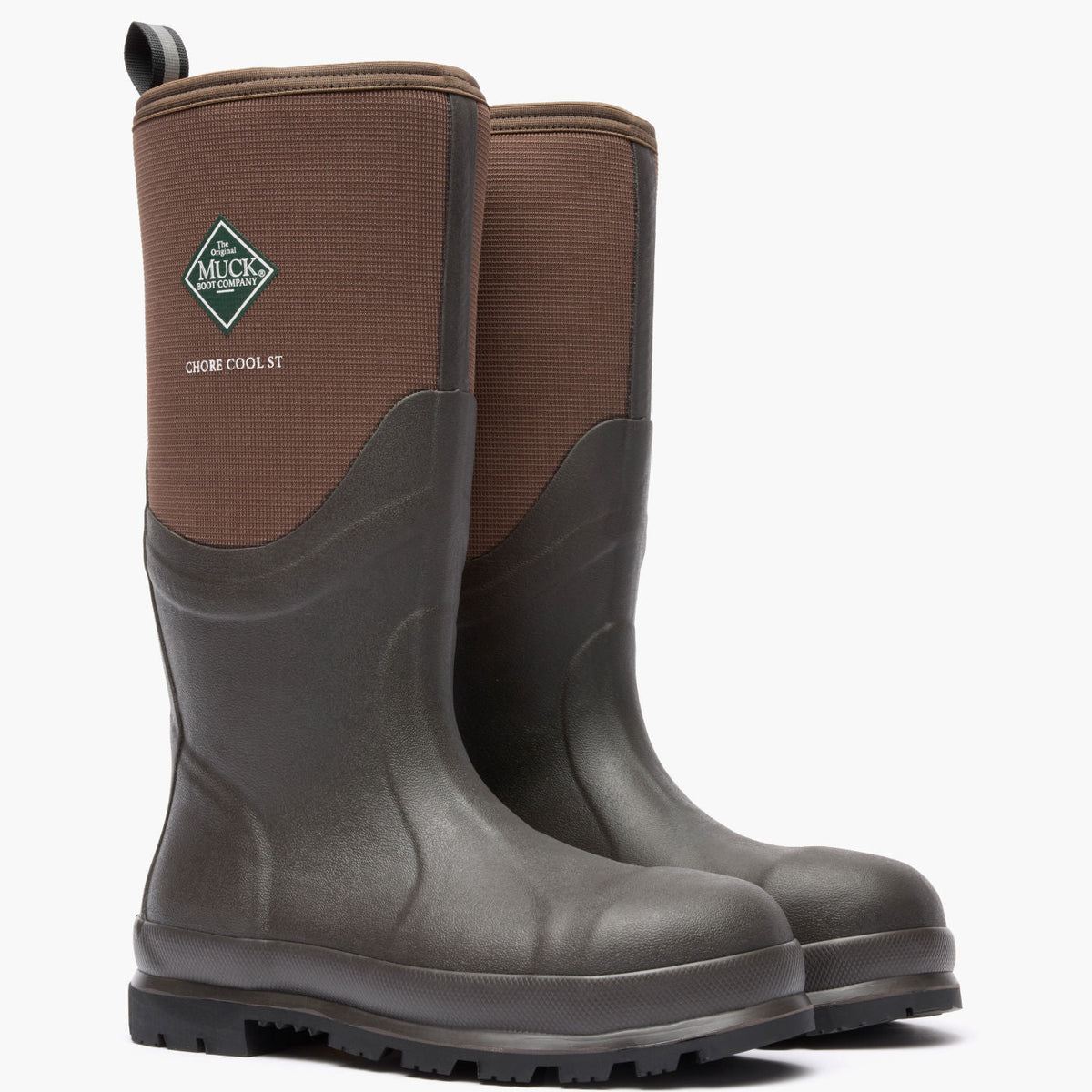 Chore Cool Men's Steel Toe Tall Boot - Brown | Muck Boot Company