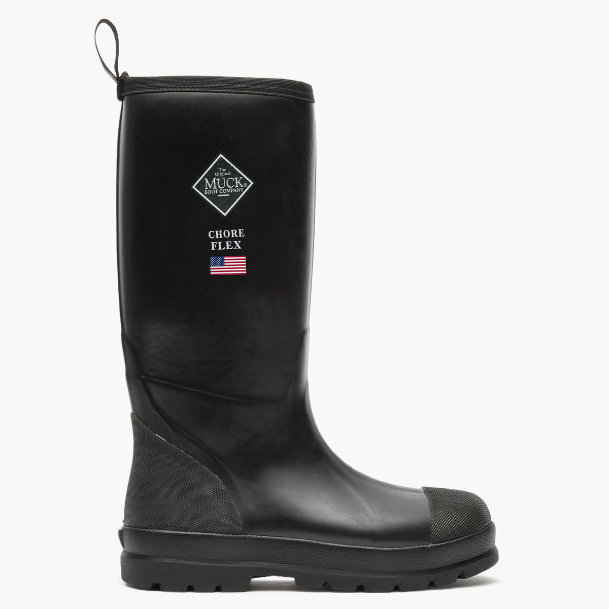 Chore Flex Men's 15" Work Boot - Black | Muck Boot Company
