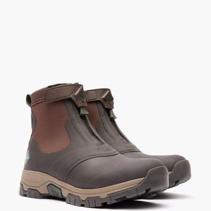 Men's Apex Mid Zip Ankle Boot - Brown | Muck Boot Company