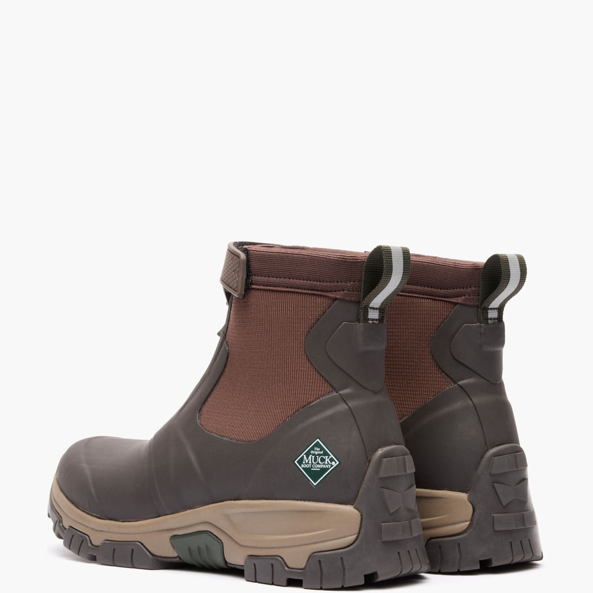 Men's Apex Mid Zip Ankle Boot - Brown | Muck Boot Company