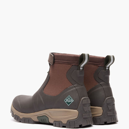 Men's Apex Mid Zip Ankle Boot - Brown | Muck Boot Company