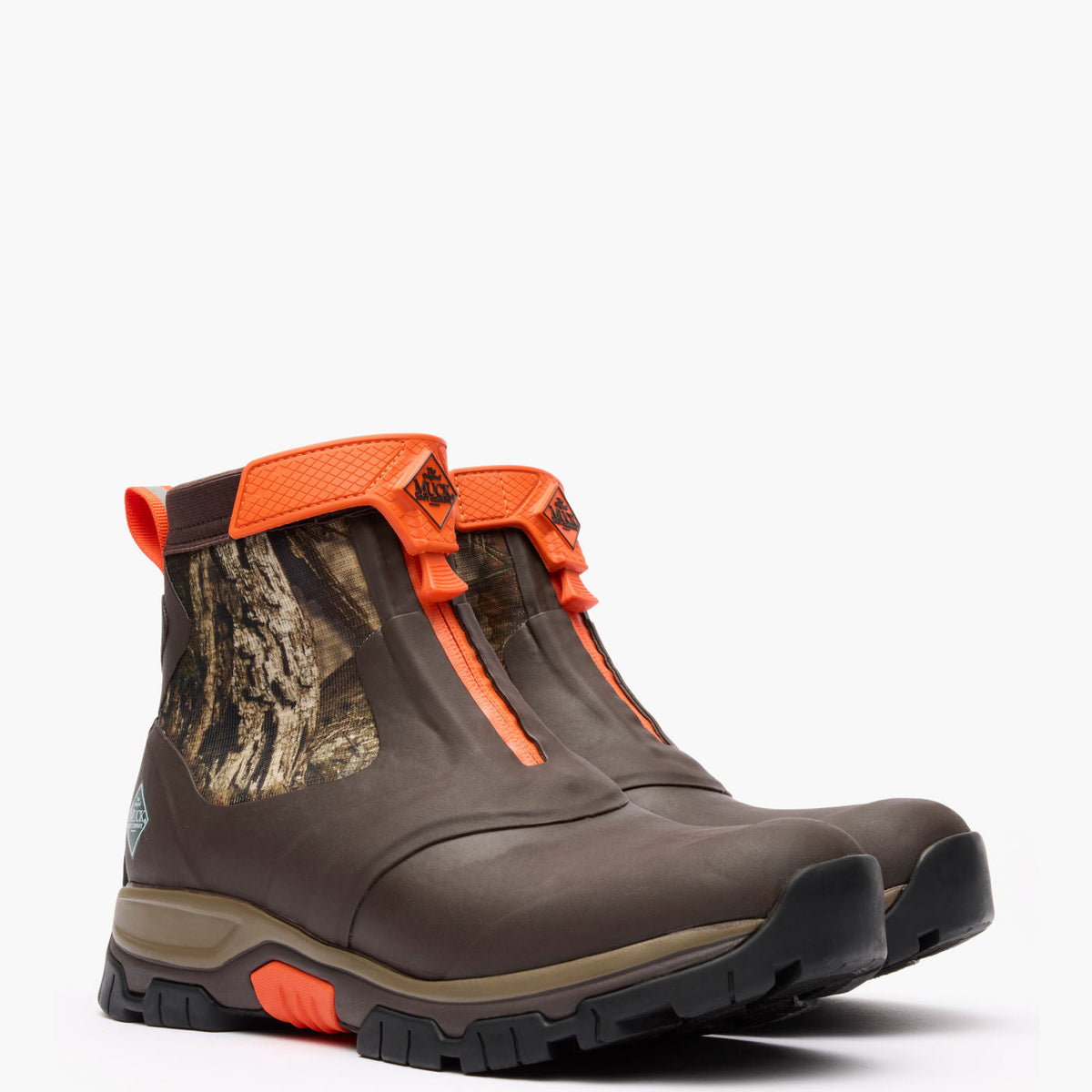 Men's Mossy Oak® Breakup Country™ Apex Mid Zip Ankle Boot - Mossy Oak Country Dna | Muck Boot Company