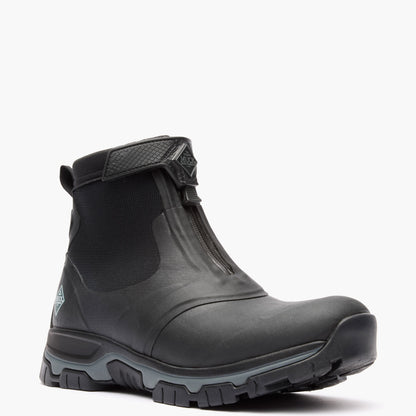 Men's Apex Mid Zip Ankle Boot - Black | Muck Boot Company