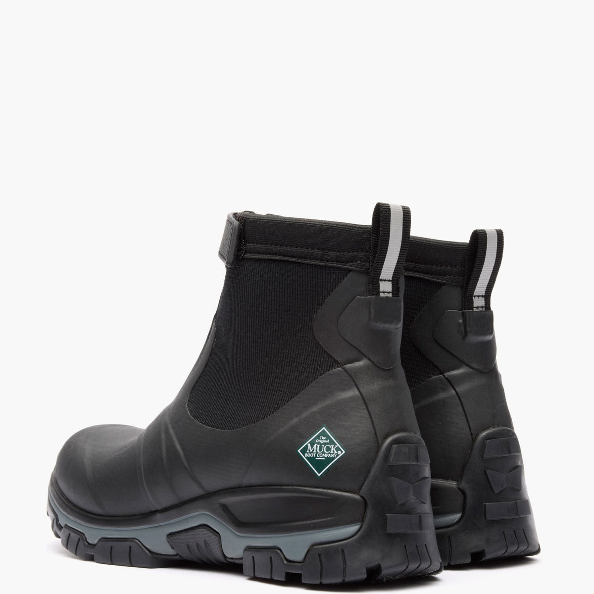 Men's Apex Mid Zip Ankle Boot - Black | Muck Boot Company
