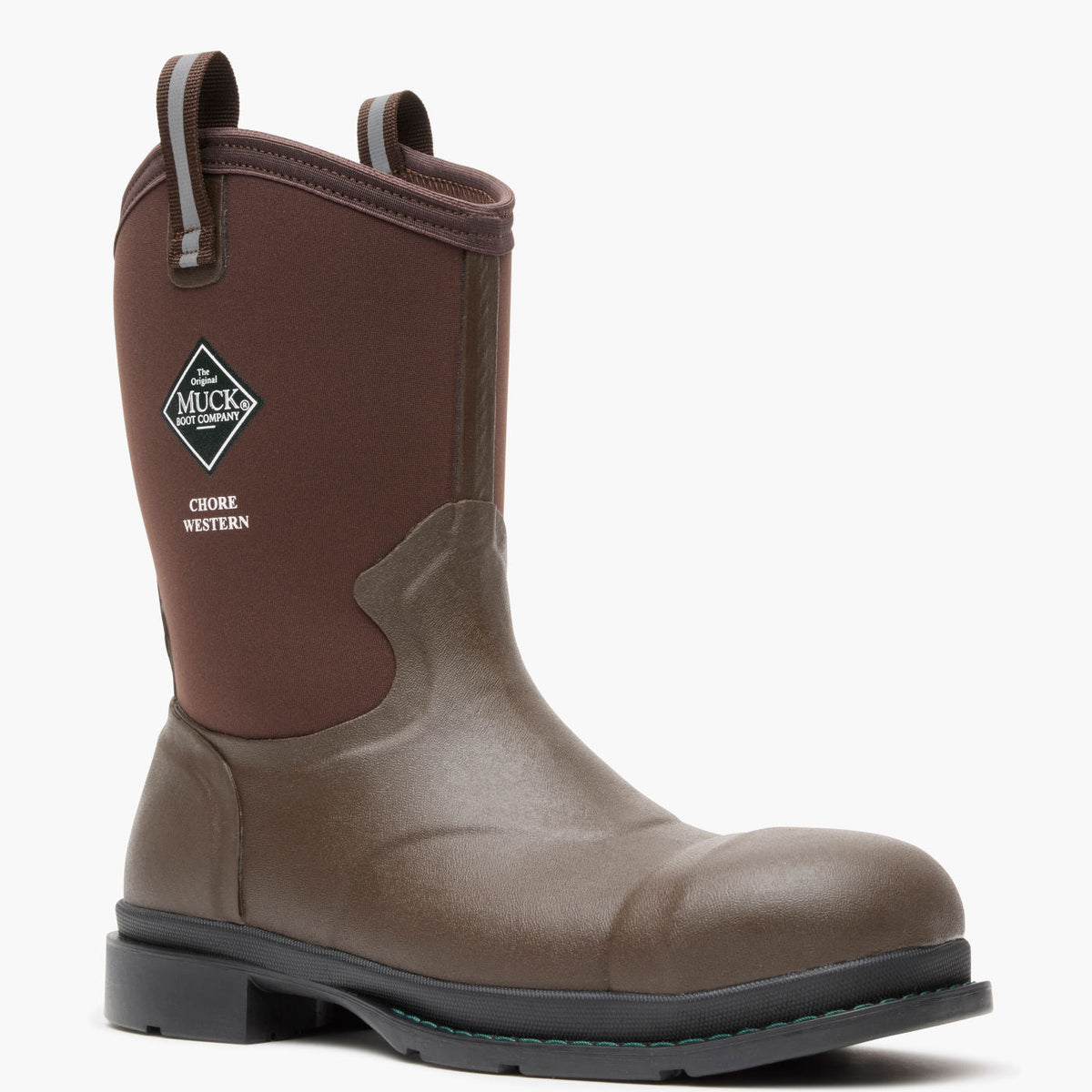 Men's Chore Western Alloy Toe Work Boot - Brown | Muck Boot Company