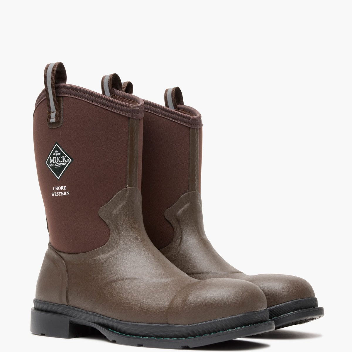 Men's Chore Western Alloy Toe Work Boot - Brown | Muck Boot Company