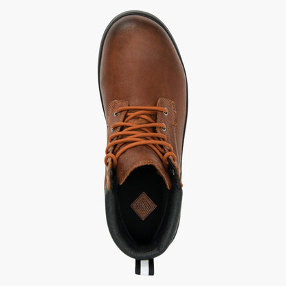 Men's Chore Farm Leather Chelsea Boot - Caramel | Muck Boot Company