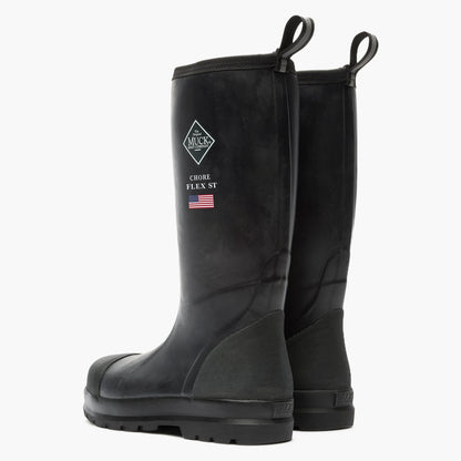 Chore Flex Men's 15" Steel Toe Work Boot - Black | Muck Boot Company