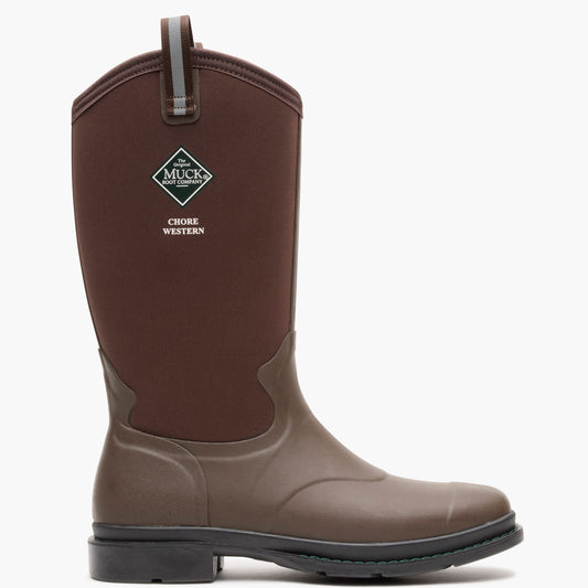 Men's Chore Tall Western Work Boot - Brown | Muck Boot Company