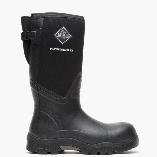 Men's 16" Pathfinder XF Extended Fit Comp Toe Boot - Black | Muck Boot Company