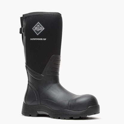 Men's 16" Pathfinder XF Extended Fit Comp Toe Boot - Black | Muck Boot Company