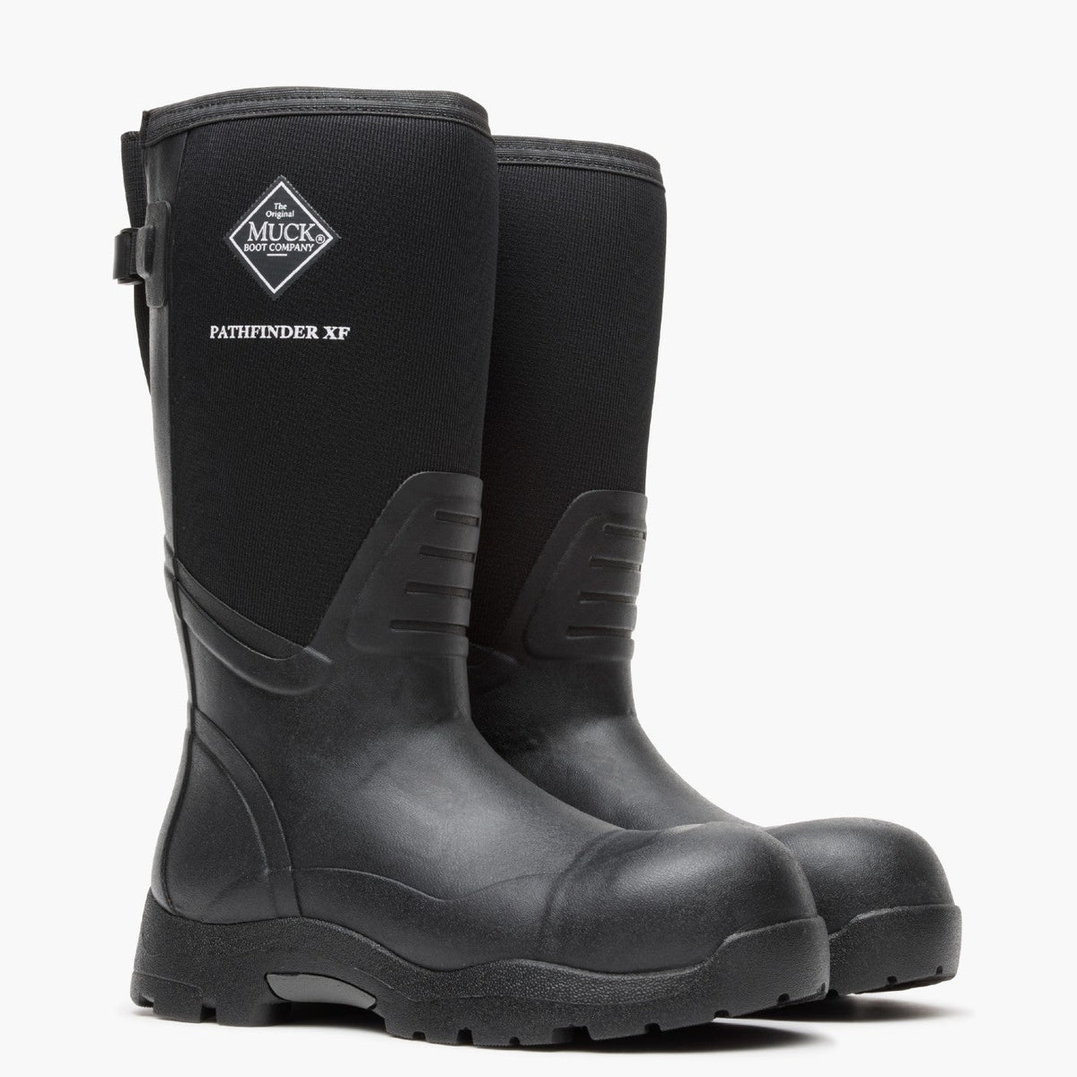 Men's 16" Pathfinder XF Extended Fit Comp Toe Boot - Black | Muck Boot Company