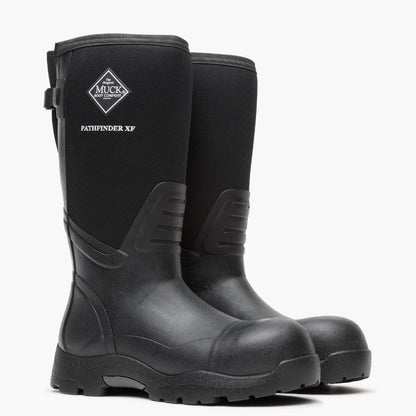 Men's 16" Pathfinder XF Extended Fit Comp Toe Boot - Black | Muck Boot Company