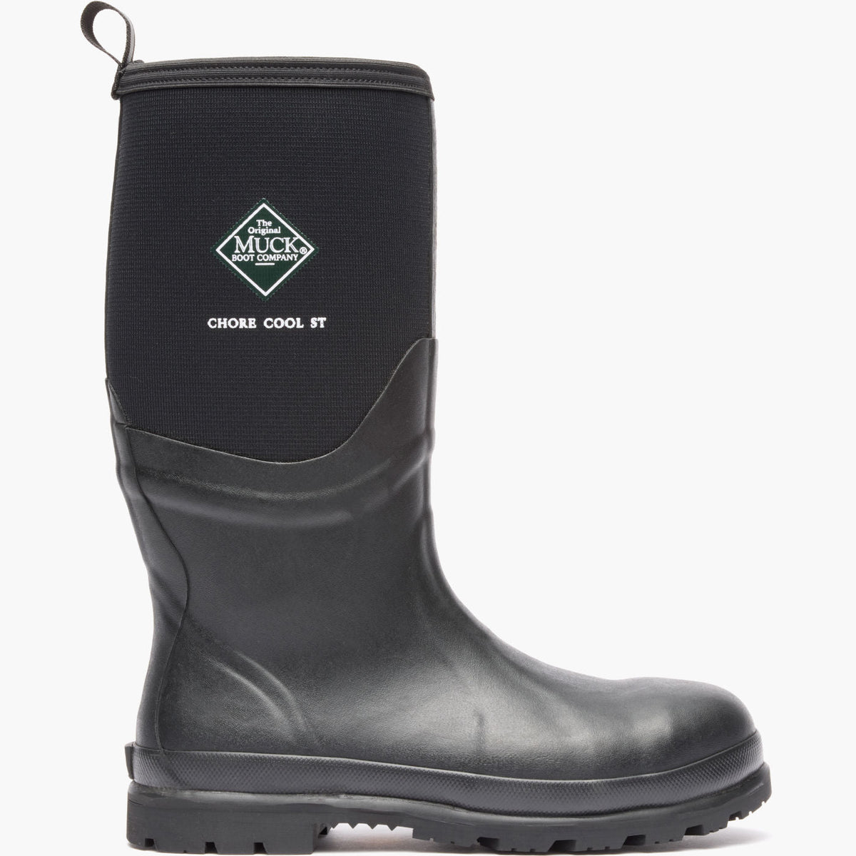 Chore Cool Men's Steel Toe Tall Boot - Black | Muck Boot Company