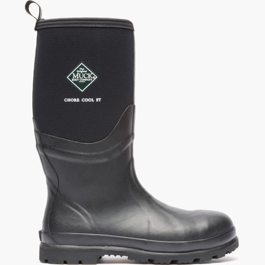 Chore Cool Men's Steel Toe Tall Boot - Black | Muck Boot Company