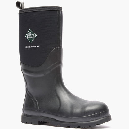 Chore Cool Men's Steel Toe Tall Boot - Black | Muck Boot Company