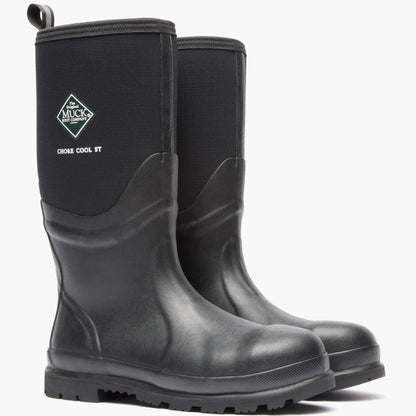 Chore Cool Men's Steel Toe Tall Boot - Black | Muck Boot Company