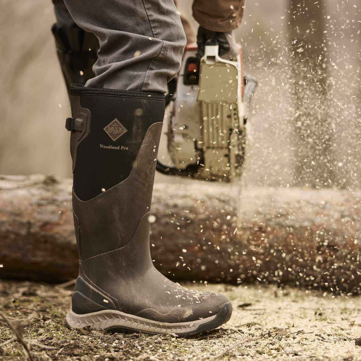 Woodland Pro Men's 17" Outdoor Boot - Turkish Coffee | Muck Boot Company