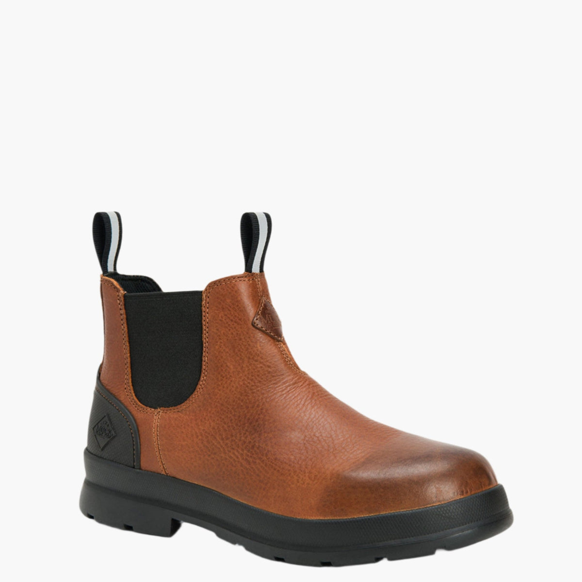 Men's Chore Farm Leather Chelsea Boot - Caramel | Muck Boot Company