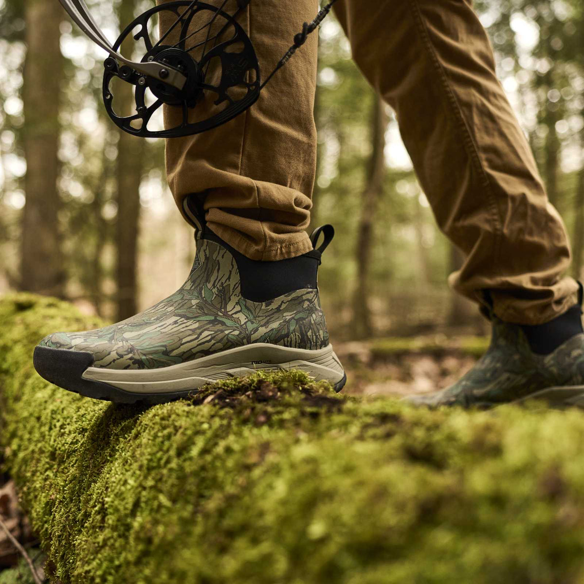 Outmax Men's Outdoor Ankle Boot - Mossy Oak Greenleaf | Muck Boot Company