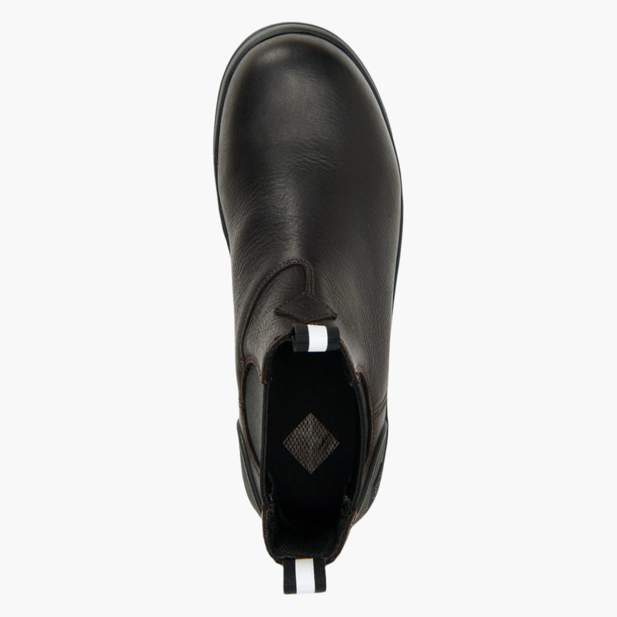 Men's Chore Farm Leather Chelsea Boot - Black Coffee | Muck Boot Company