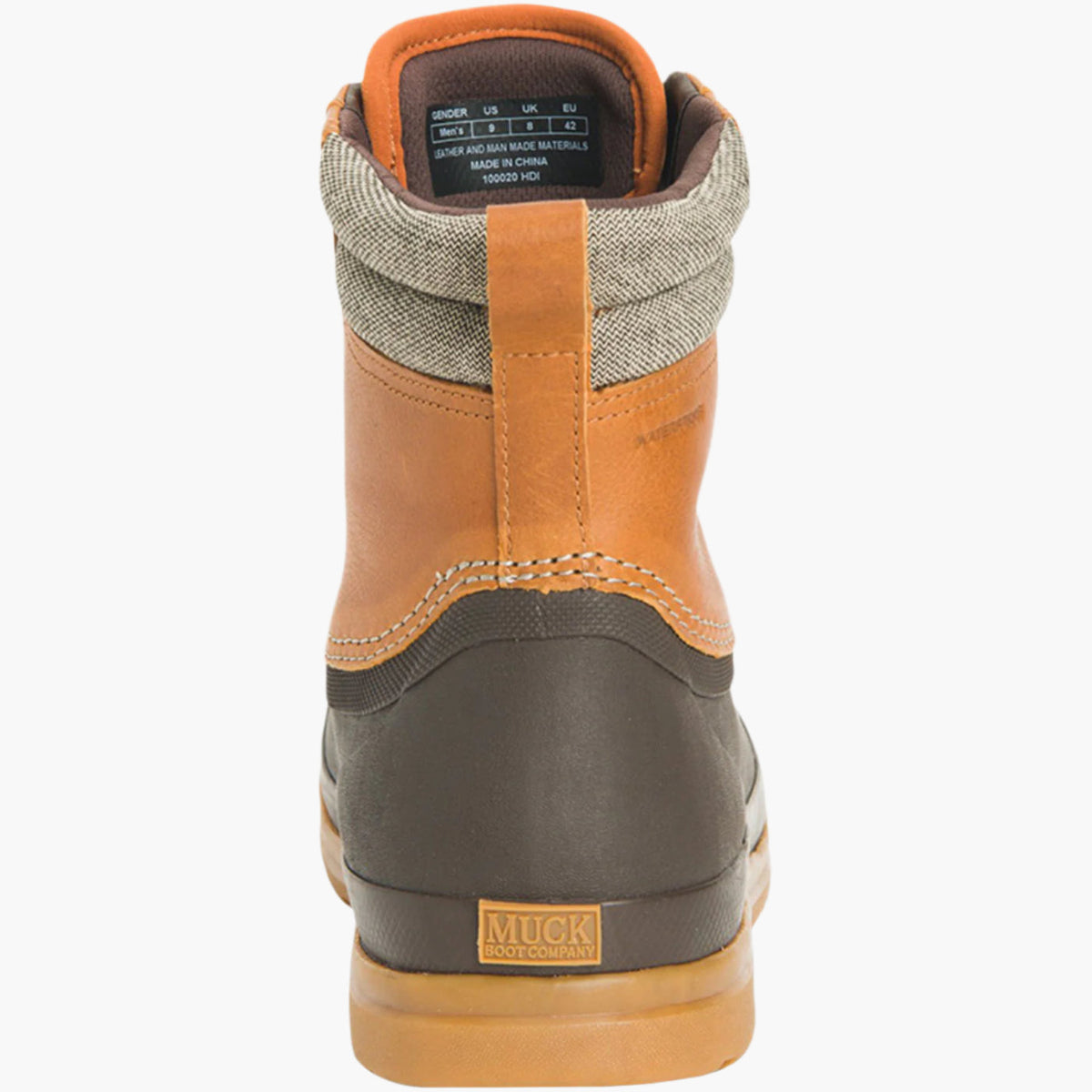 Men's Originals Leather Duck Lace Boot - Tan/Dark Brown | Muck Boot Company