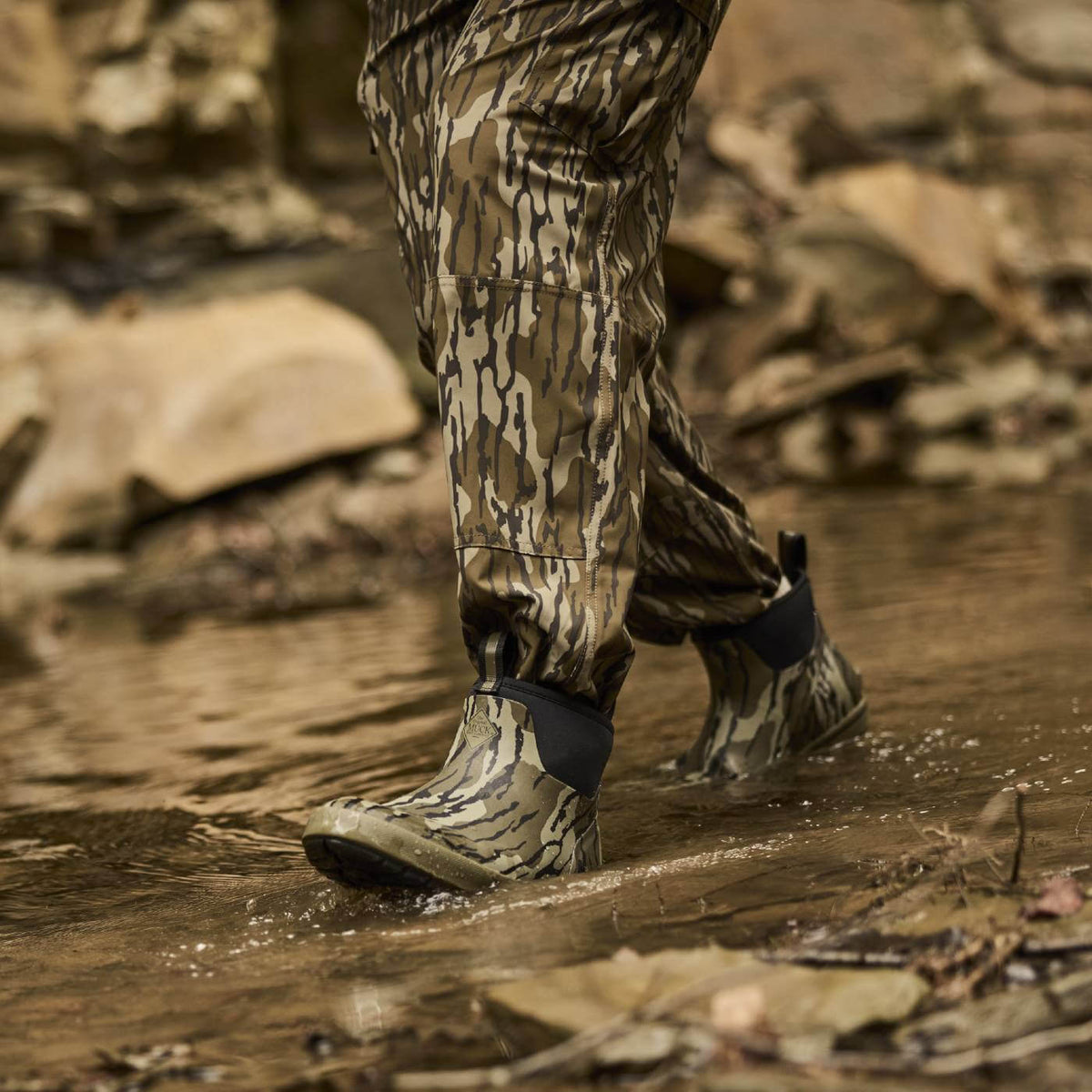 Xplorer Men's Outdoor Ankle Boot - Mossy Oak Original Bottomland | Muck Boot Company