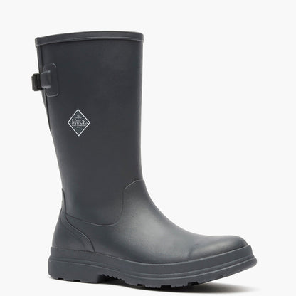 Rainscape Men's 12" Adjustable Rain Boot - Black | Muck Boot Company